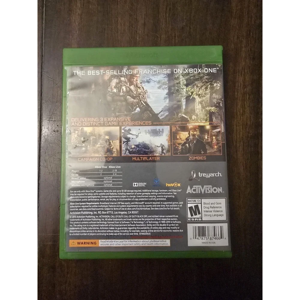 Call of Duty: Black Ops 3 Standard Edition Xbox One - Microsoft Xbox One